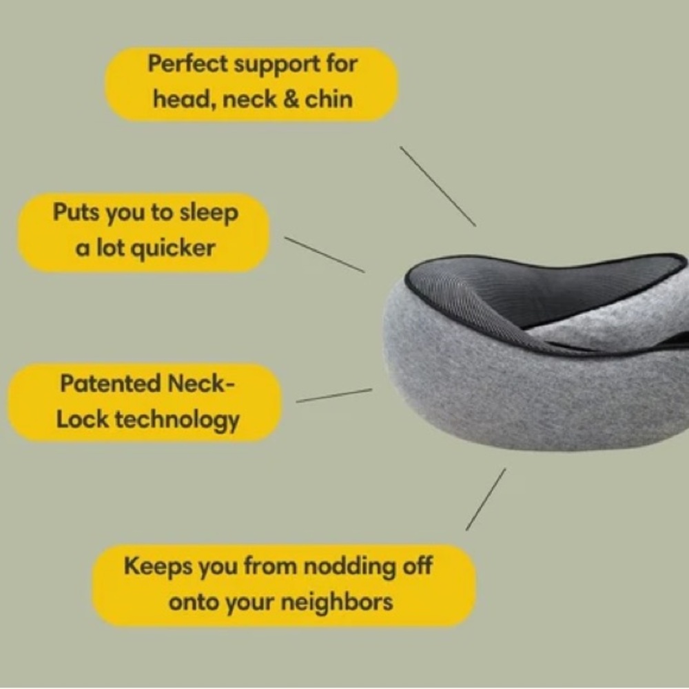 Wander+ travel pillow and cover